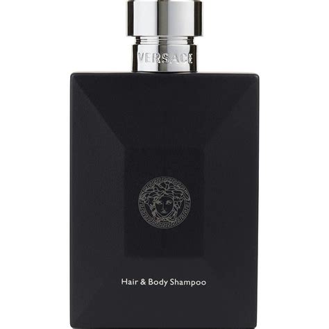 versace hair body shampoo|Versace hair and body shampoo.